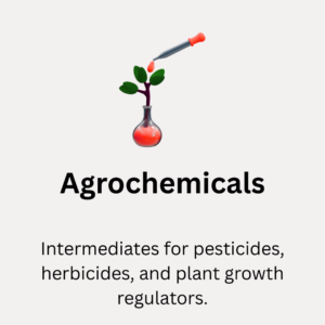 Agrochemical intermediates for pesticides, herbicides, and plant growth regulators
