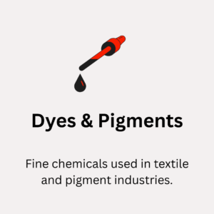 Chemical compounds and intermediates for dyes and pigments