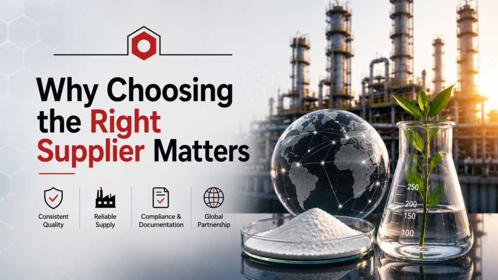 Why Choosing the Right Supplier Matters | Agrochemical Intermediates Manufacturer in India